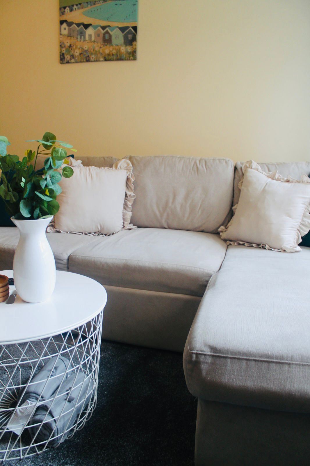 Sofa close up
