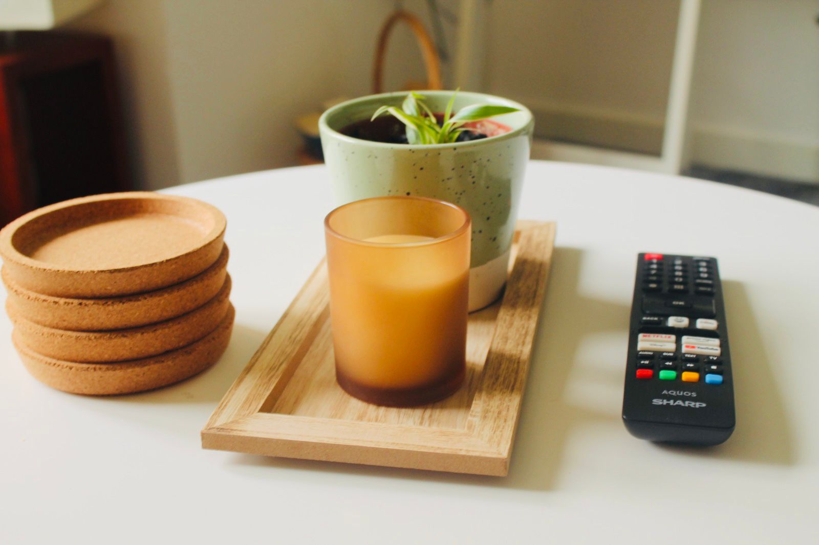 Coffee table details
